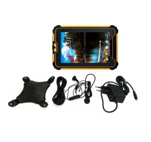 ST907V3.0 1D लेजर बारकोड स्कैनर 8 इंच एंड्रॉइड 7.1 ओएस औद्योगिक टैबलेट पीसी